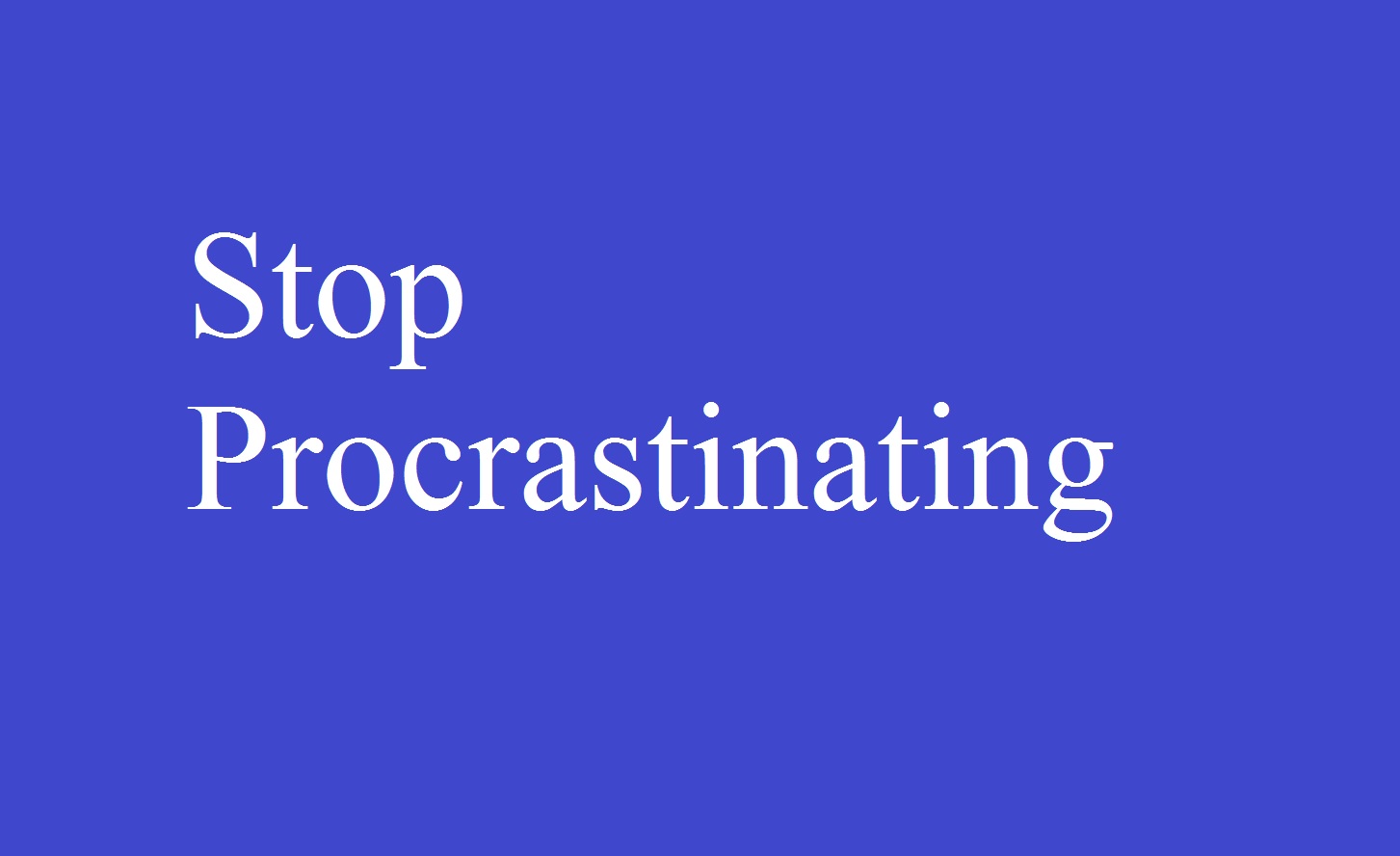 Subliminal Stop Procrastination